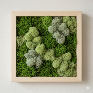 Bild Beispiel Moosbild 20 x 20 cm